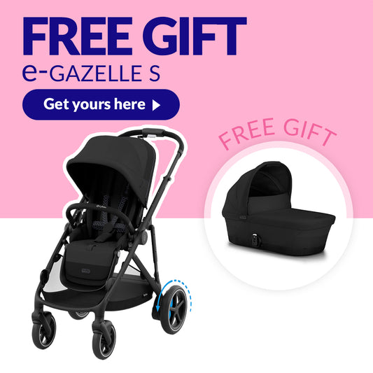 e-Gazelle S with FREE Carrycot S