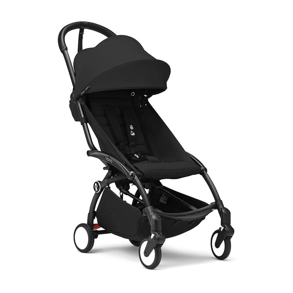 black-stroller-lightweight-compact stroller-yoyo-stokke kaliedy