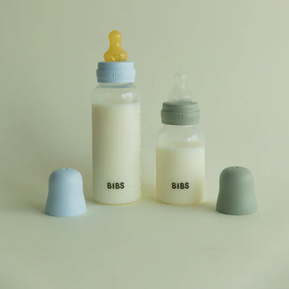 baby bottle small big blue green BIBS kaliedy