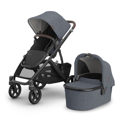 blue pushchair buggy vista v3 uppababy kaliedy