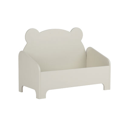 Play House Bear Book Storage - Pebble