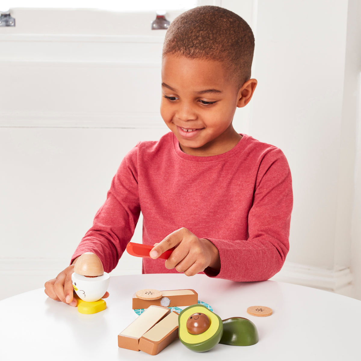 Wooden Breakfast Set