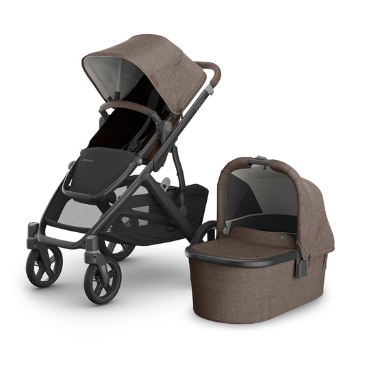 brown pushchair buggy vista v3 owen uppababy kaliedy