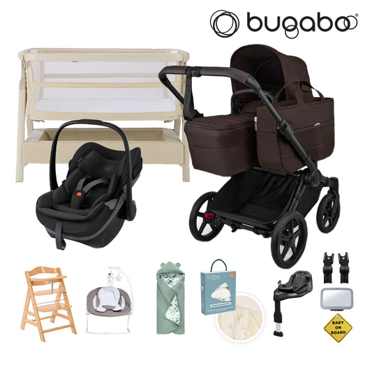 Donkey 6 Single Essential Bundle, Maxi-Cosi Pebble Slide Pro & Familyfix Slide Pro Base Newborn Bundle