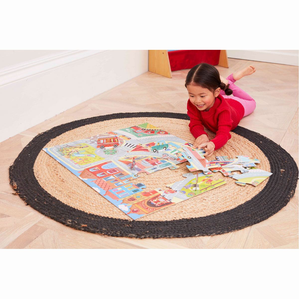 Busy Town 24 Piece Floor Jigsaw Puzzle