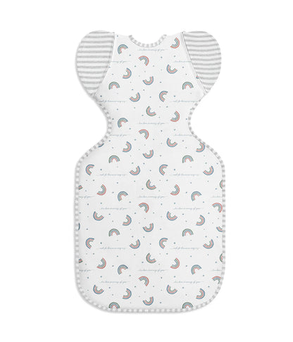Swaddle Up™ Stage 2 Transition Bag Stretch Cotton 1 Tog - Rainbow Dreamer