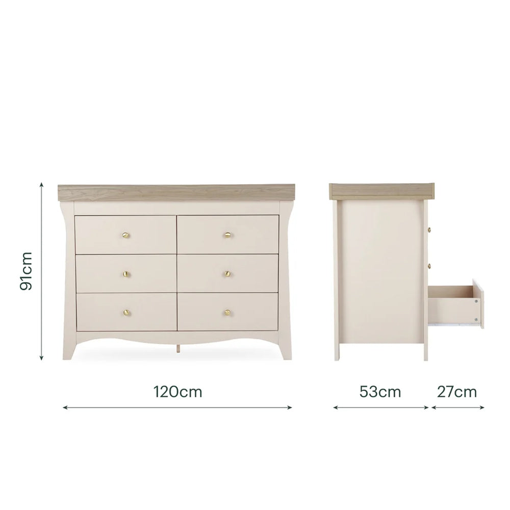 Clara 6 Drawer Dresser