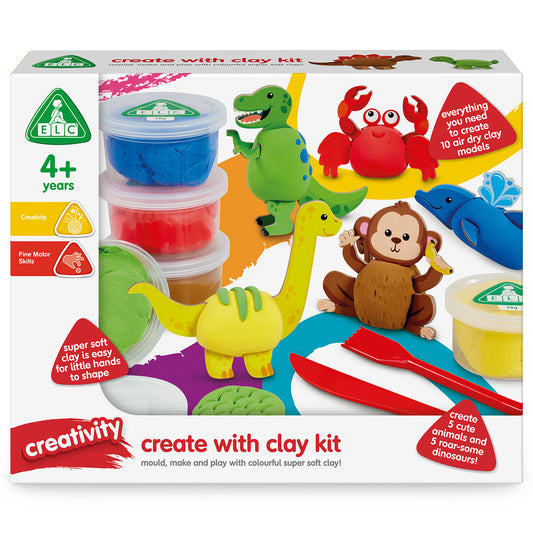 Create with Clay Kit - Animals and Dinosaurs