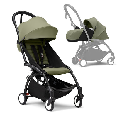 YOYO³ Stroller All-Stages Bundle – Birth to Toddler (Frame, 0+ Pack, & 6m+ Pack)