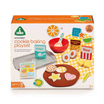 Wooden Cookie Baking Set