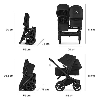 Donkey 6 Double Pushchair
