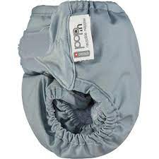 Pop In Single Bamboo Nappy - Slate