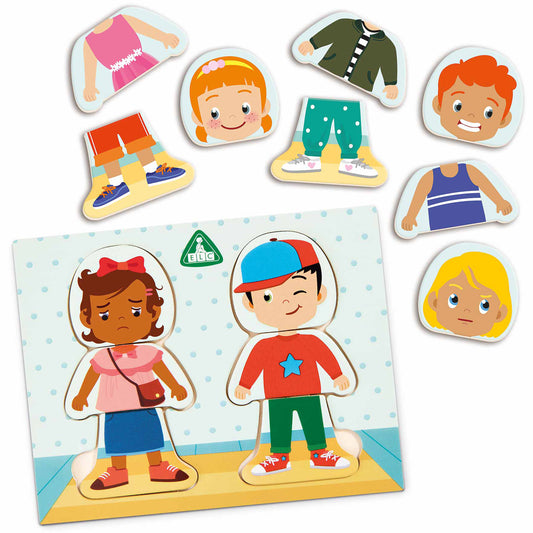 Wooden Dress Up Puzzle