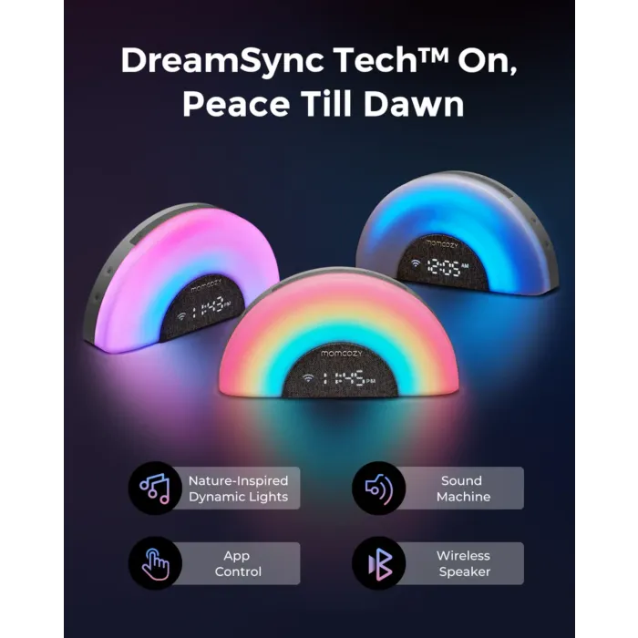 Rainbow Light & White Noise Machine