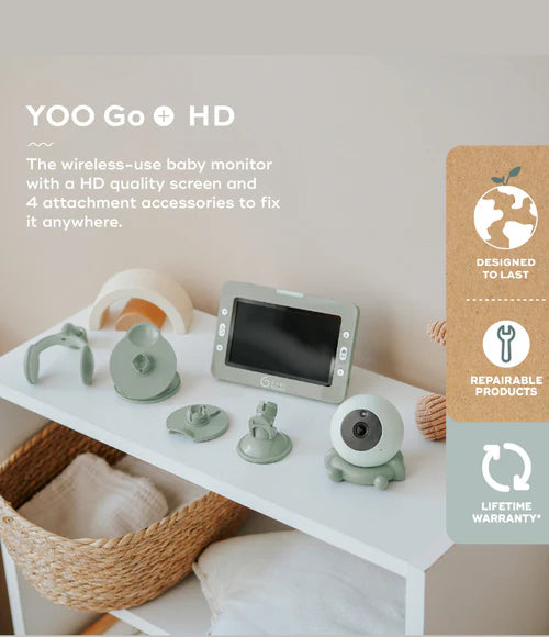YOO Go Plus - 5" HD Screen Video Monitor