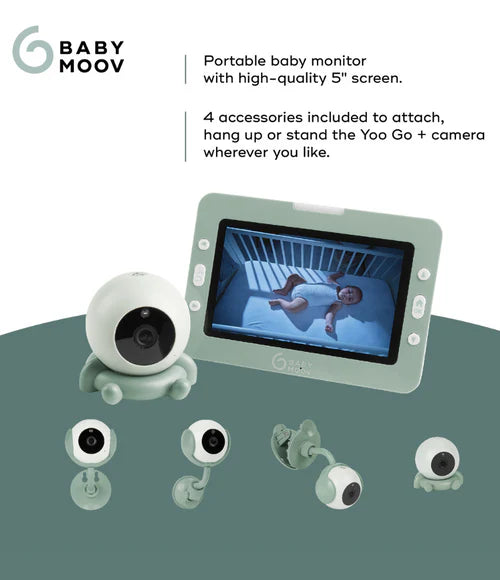 YOO Go Plus - 5" HD Screen Video Monitor