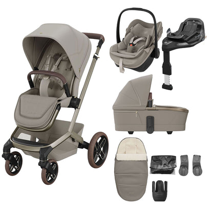 Fame 8 Piece Premium Travel System with Pebble Slide Pro Bundle
