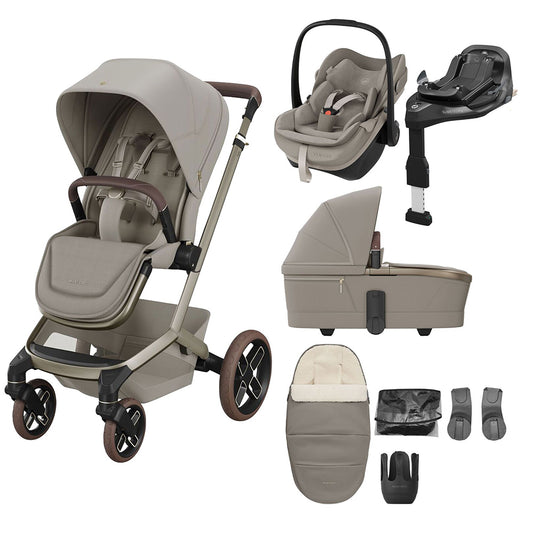 Fame 8 Piece Premium Travel System with Pebble Slide Pro Bundle