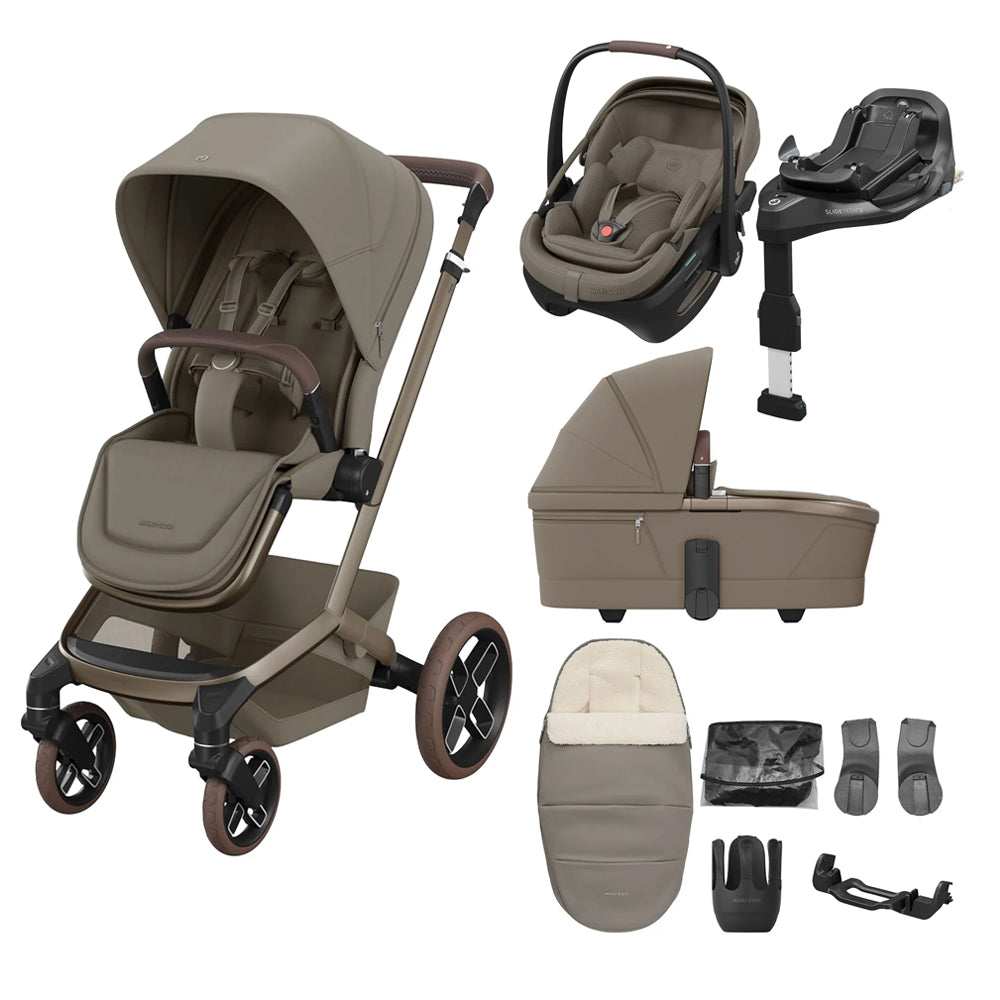 Fame 8 Piece Ultimate Travel System with Coral Slide Pro