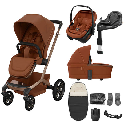 Fame 8 Piece Ultimate Travel System with Coral Slide Pro