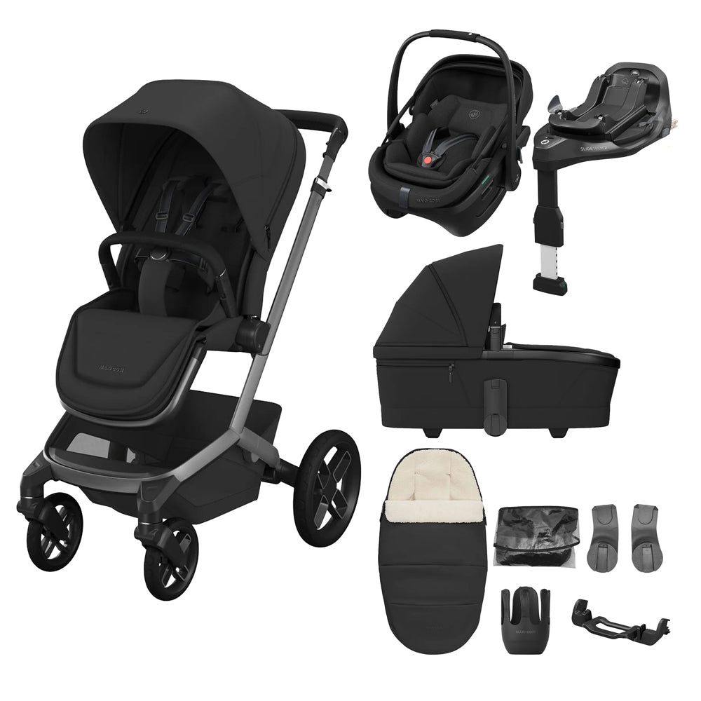 Fame 8 Piece Ultimate Travel System with Coral Slide Pro