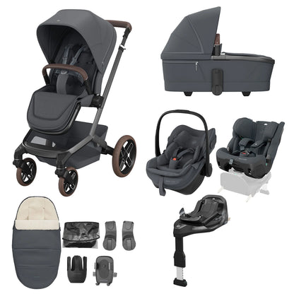 Fame 10 Piece Premium Family XL Travel System with Pebble Slide Pro & Pearl XL Slide Pro