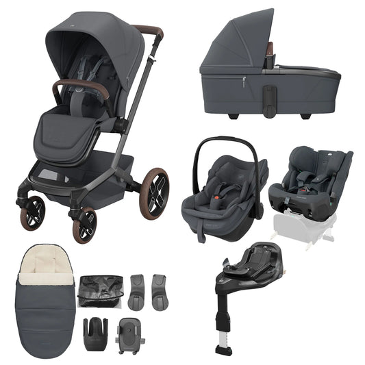 Fame 10 Piece Premium Family XL Travel System with Pebble Slide Pro & Pearl XL Slide Pro