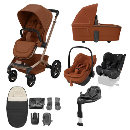 Fame 10 Piece Premium Family XL Travel System with Pebble Slide Pro & Pearl XL Slide Pro