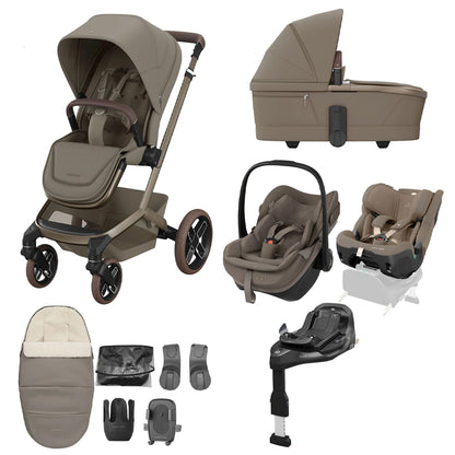 Fame 10 Piece Premium Family XL Travel System with Pebble Slide Pro & Pearl XL Slide Pro