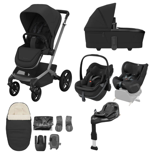 Fame 10 Piece Premium Family XL Travel System with Pebble Slide Pro & Pearl XL Slide Pro