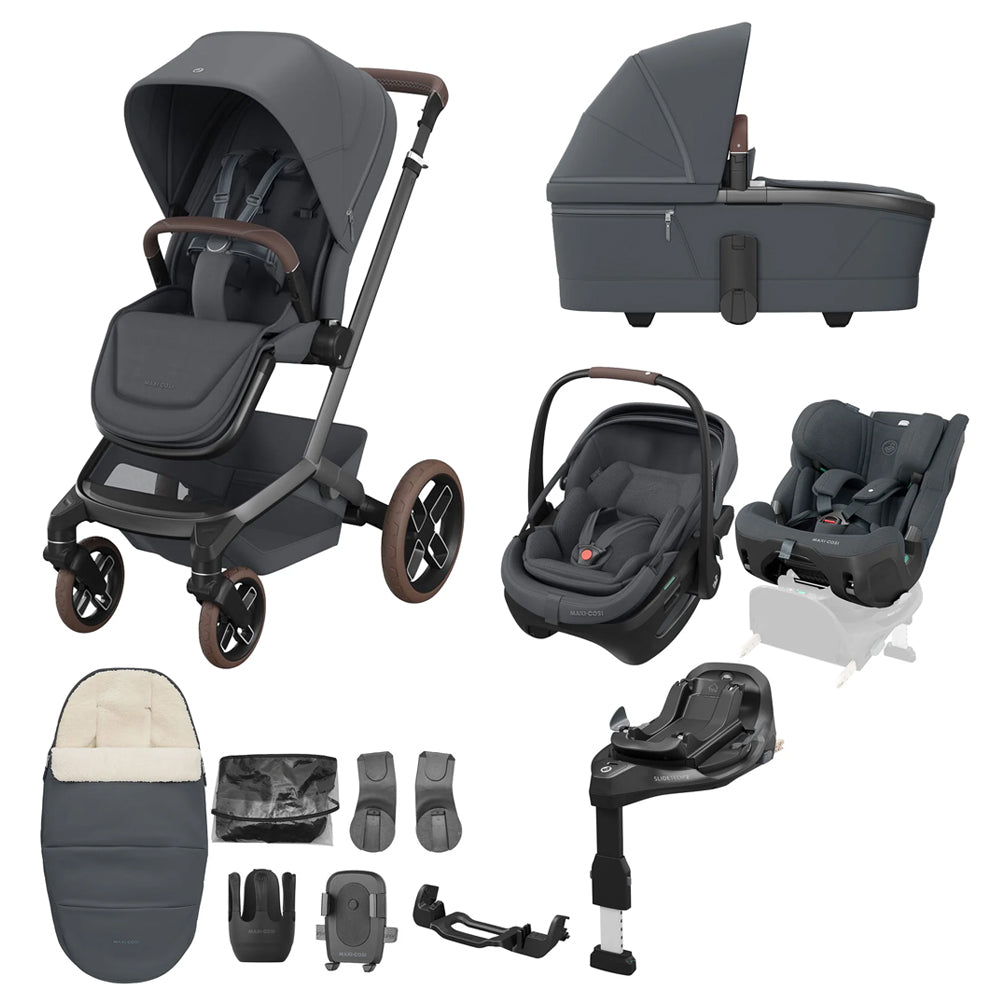 Fame 10 Piece Ultimate Family XL Travel System with Coral Slide Pro & Pearl XL Slide Pro