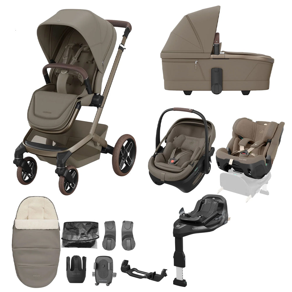 Fame 10 Piece Ultimate Family XL Travel System with Coral Slide Pro & Pearl XL Slide Pro