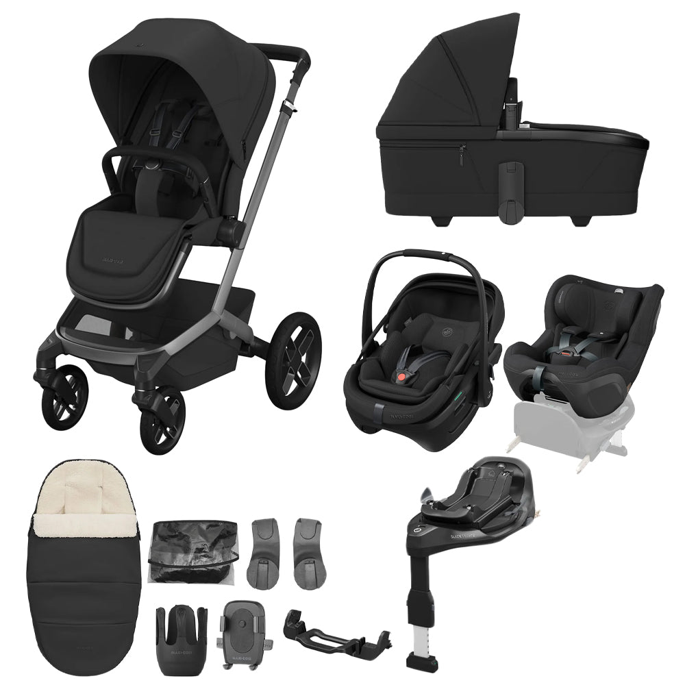Fame 10 Piece Ultimate Family XL Travel System with Coral Slide Pro & Pearl XL Slide Pro