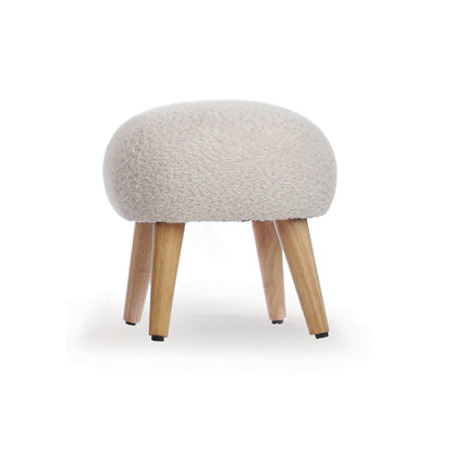 Etta Foot Stool - Boucle