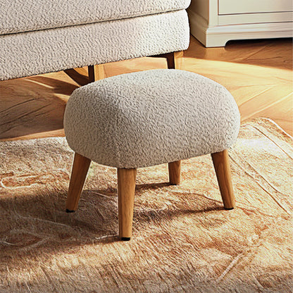 Etta Foot Stool - Boucle