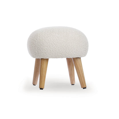 Etta Foot Stool - Boucle