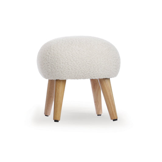 Etta Foot Stool - Boucle