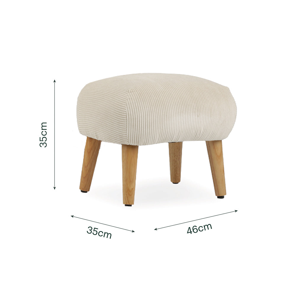 Etta Foot Stool - Sand