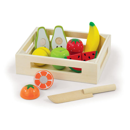 Wooden Crate of Fruit