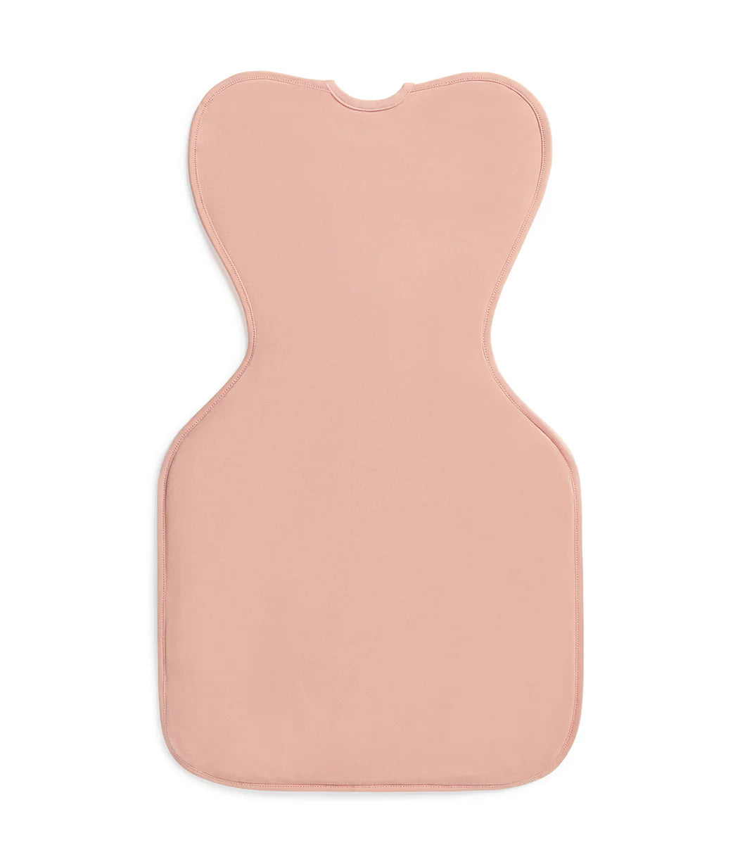 Swaddle Up™ Stage 1 Quilted Stretch Cotton 2.5 Tog -  Rose Pebble