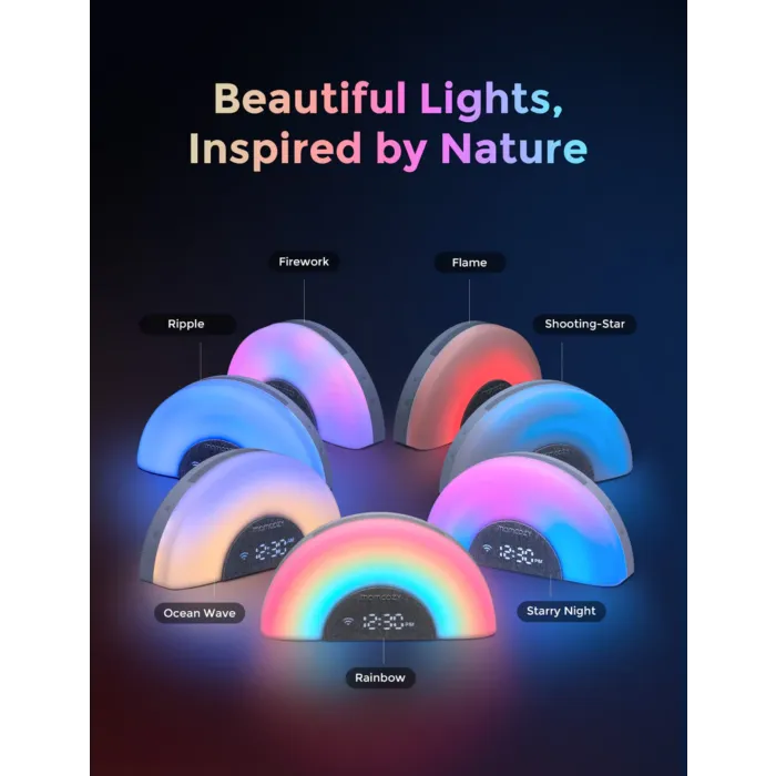 Rainbow Light & White Noise Machine