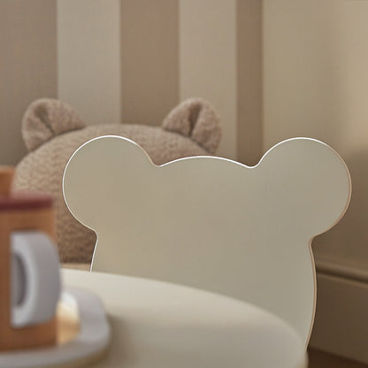 Play House Bear Table & 2 Chairs - Pebble