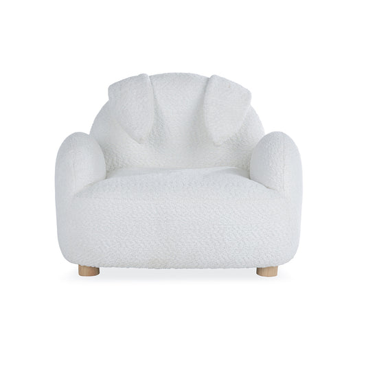 Etta Bunny Kids Chair - Boucle Off White