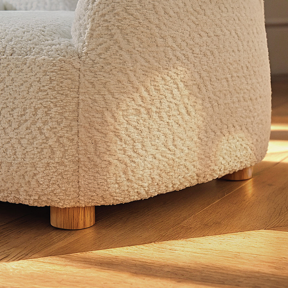 Etta Bunny Kids Chair - Boucle Off White