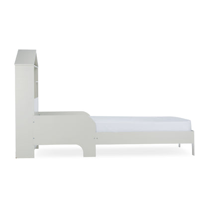 Play House Single Bed with Storage - Pebble