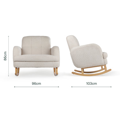 Etta Cuddle Chair - Boucle