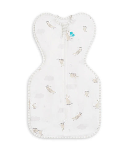 Swaddle Up™ Stage 1 Stretch Cotton 1 Tog - Cloud Bunnies