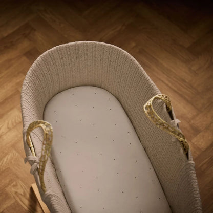 Organic Moses Basket & Pram Fitted 2pk Sheets