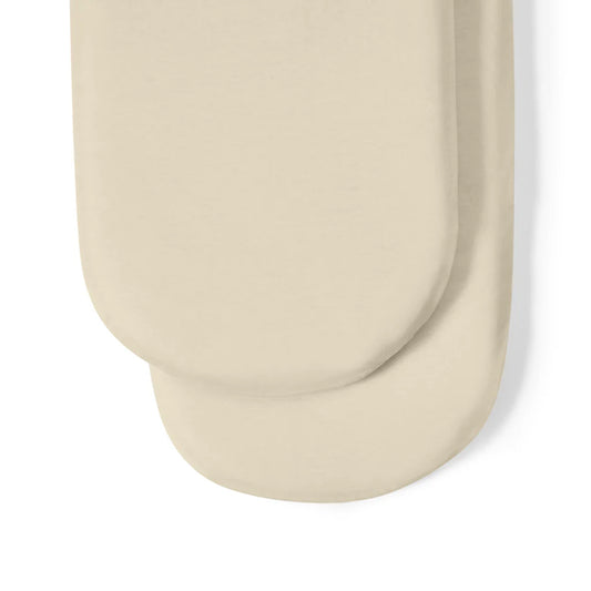 Organic Moses Basket & Pram Fitted 2pk Sheets