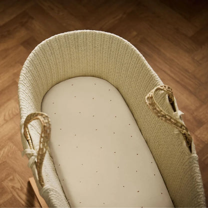 Organic Moses Basket & Pram Fitted 2pk Sheets